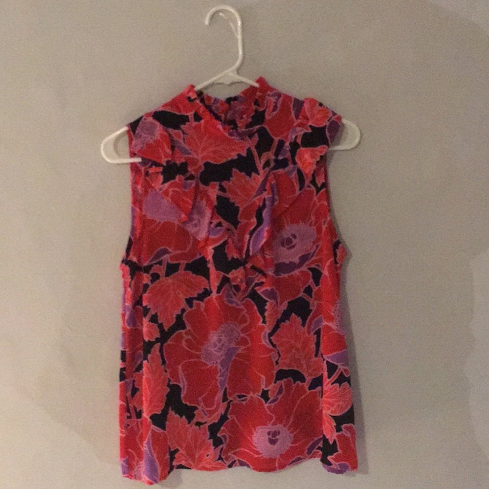 Who What Wear ruffle tank